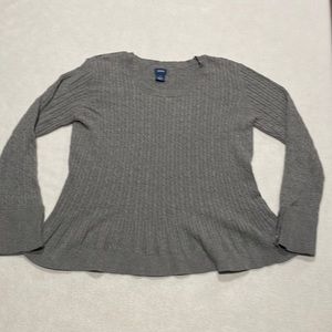 izod grey sweater